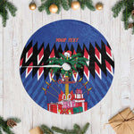 Haiti Afro Christmas Tree Skirt Festive Vibes