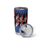Haiti Afro Christmas Tumbler Cup Festive Vibes