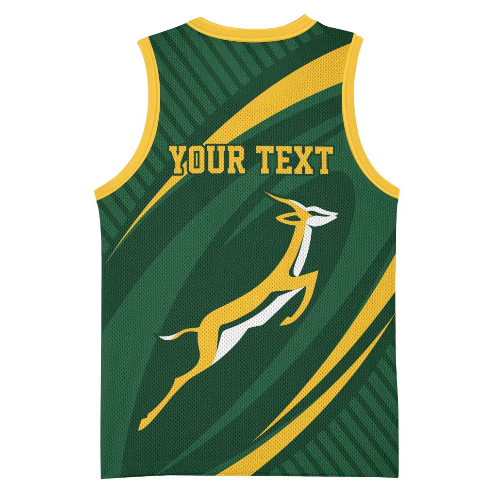 Personalized South Africa Bokke Basketball Jersey Minimalism Style LT7