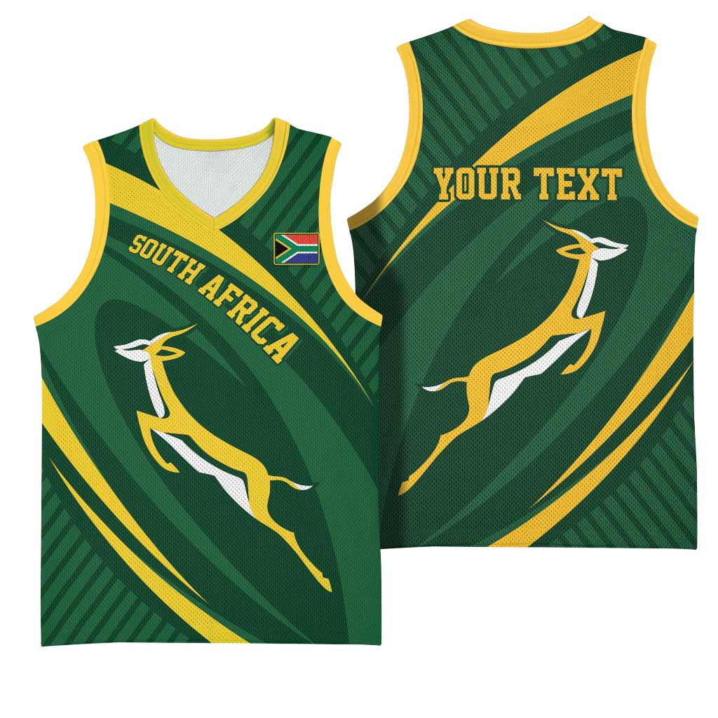 Personalized South Africa Bokke Basketball Jersey Minimalism Style LT7