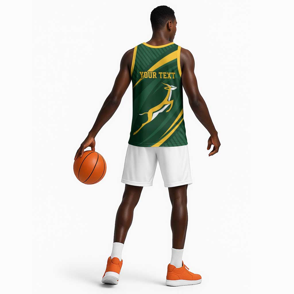 Personalized South Africa Bokke Basketball Jersey Minimalism Style LT7