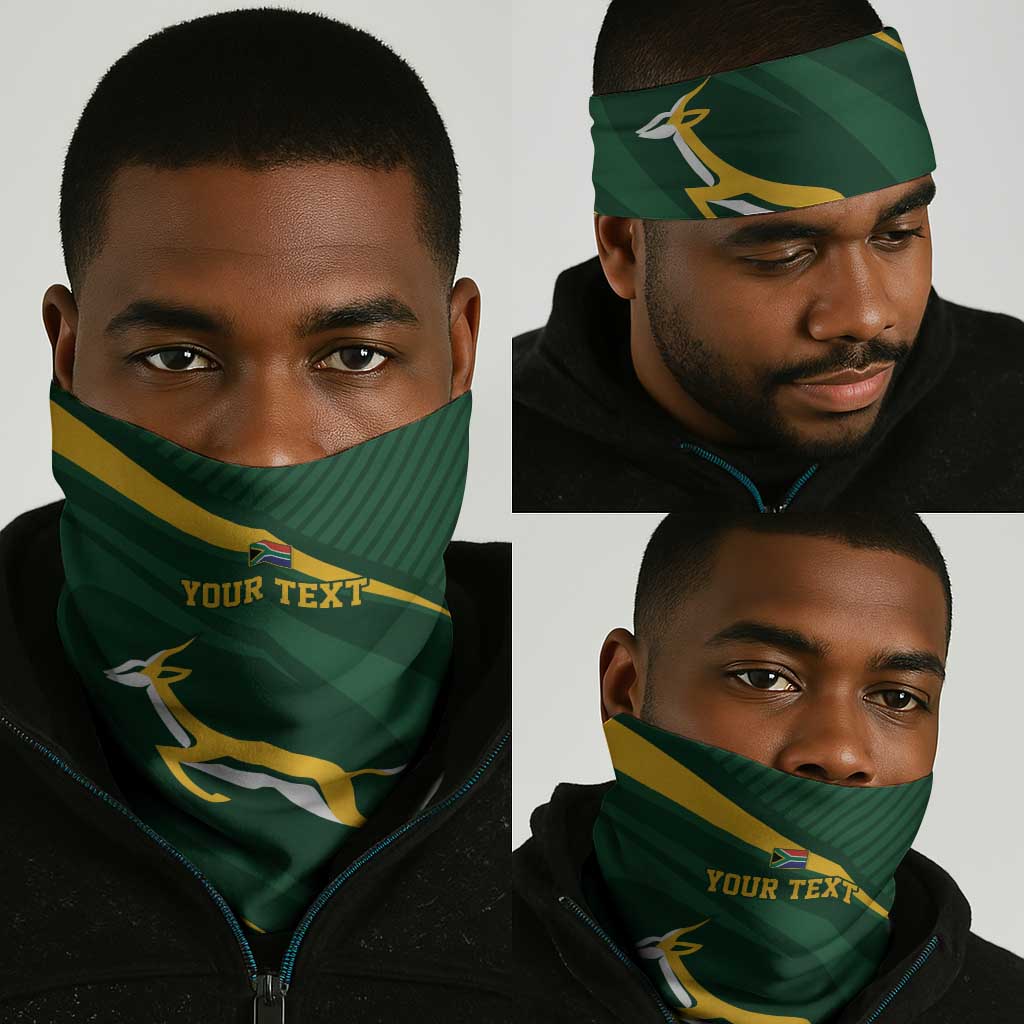 Personalized South Africa Bokke Neck Gaiter Minimalism Style LT7