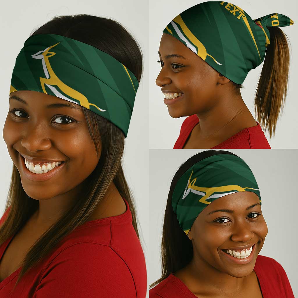 Personalized South Africa Bokke Neck Gaiter Minimalism Style LT7