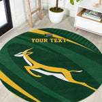Personalized South Africa Bokke Round Carpet Minimalism Style