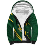 Personalized South Africa Bokke Sherpa Hoodie Minimalism Style