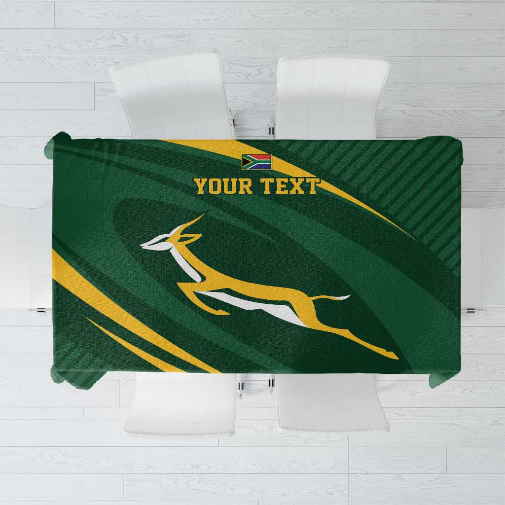 Personalized South Africa Bokke Tablecloth Minimalism Style