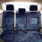 Yoruba Adire Eleko Patterns Back Car Seat Cover Indigo Vintage