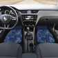Yoruba Adire Eleko Patterns Car Mats Indigo Vintage