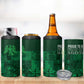 Nigeria Yoruba Adire Patterns 4 in 1 Can Cooler Tumbler Proud To Be Naija