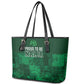 Nigeria Yoruba Adire Patterns Leather Tote Bag Proud To Be Naija
