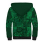 Nigeria Yoruba Adire Patterns Sherpa Hoodie Proud To Be Naija