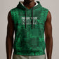 Nigeria Yoruba Adire Patterns Sleeveless Hoodie Proud To Be Naija - African Pride