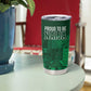 Nigeria Yoruba Adire Patterns Tumbler Cup Proud To Be Naija