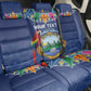 Pura Vida Costa Rica Personalized Back Car Seat Cover Oxcart Ornate Inspired - African Pride