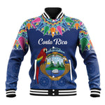 Pura Vida Costa Rica Personalized Baseball Jacket Oxcart Ornate Inspired - African Pride