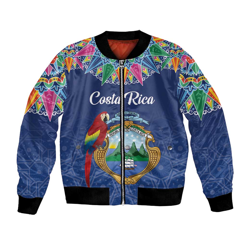 Pura Vida Costa Rica Personalized Bomber Jacket Oxcart Ornate Inspired - African Pride