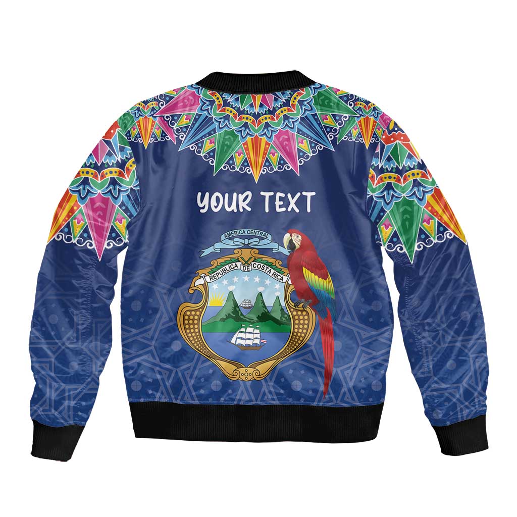 Pura Vida Costa Rica Personalized Bomber Jacket Oxcart Ornate Inspired - African Pride