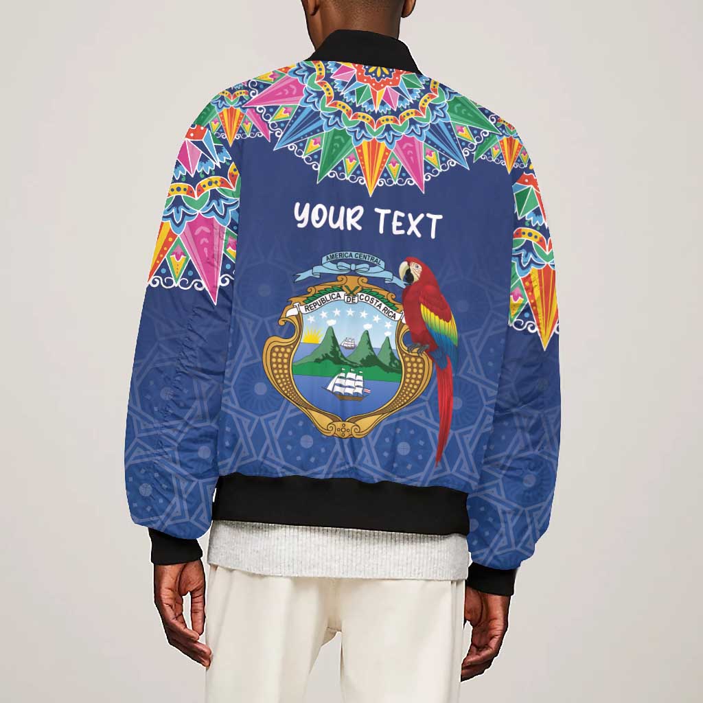 Pura Vida Costa Rica Personalized Bomber Jacket Oxcart Ornate Inspired - African Pride