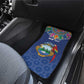 Pura Vida Costa Rica Personalized Car Mats Oxcart Ornate Inspired - African Pride