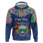 Pura Vida Costa Rica Personalized Hoodie Oxcart Ornate Inspired - African Pride