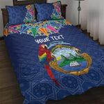Pura Vida Costa Rica Personalized Quilt Bed Set Oxcart Ornate Inspired - African Pride