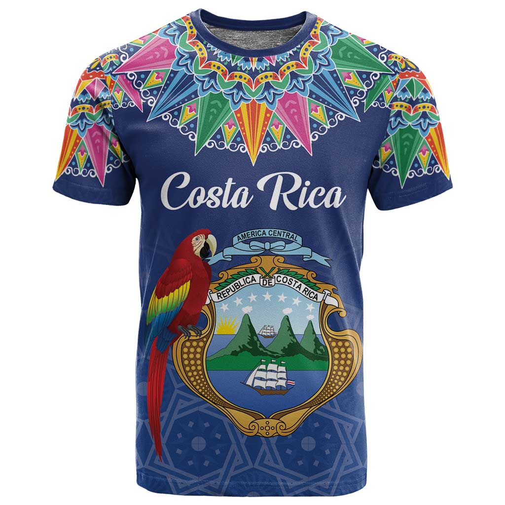 Pura Vida Costa Rica Personalized T shirt Oxcart Ornate Inspired - African Pride