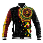 Personalized Adinkra Afro-Akan Culture Baseball Jacket Afrikan Colors