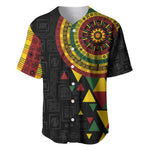 Personalized Adinkra Afro-Akan Culture Baseball Jersey Afrikan Colors