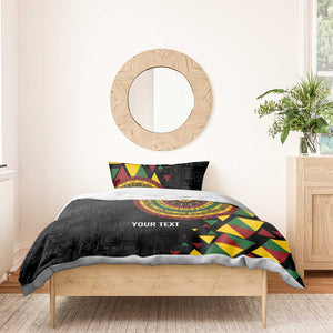 Personalized Adinkra Afro-Akan Culture Bedding Set Afrikan Colors