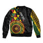 Personalized Adinkra Afro-Akan Culture Bomber Jacket Afrikan Colors