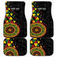 Personalized Adinkra Afro-Akan Culture Car Mats Afrikan Colors