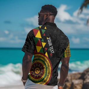 Personalized Adinkra Afro-Akan Culture Hawaiian Shirt Afrikan Colors
