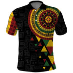 Personalized Adinkra Afro-Akan Culture Polo Shirt Afrikan Colors