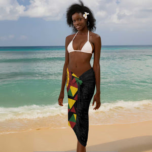 Personalized Adinkra Afro-Akan Culture Sarong Afrikan Colors