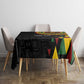 Personalized Adinkra Afro-Akan Culture Tablecloth Afrikan Colors