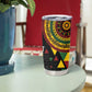 Personalized Adinkra Afro-Akan Culture Tumbler Cup Afrikan Colors