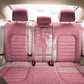 Personalized Adinkra Afro-Akan Culture Back Car Seat Cover Duafe - Women's Day