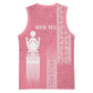 Personalized Adinkra Afro-Akan Culture Basketball Jersey Duafe - Women's Day LT7