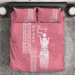 Personalized Adinkra Afro-Akan Culture Bedding Set Duafe - Women's Day