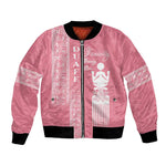 Personalized Adinkra Afro-Akan Culture Bomber Jacket Duafe - Women's Day