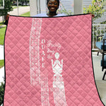 Personalized Adinkra Afro-Akan Culture Quilt Duafe - Women's Day