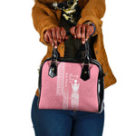 Personalized Adinkra Afro-Akan Culture Shoulder Handbag Duafe - Women's Day