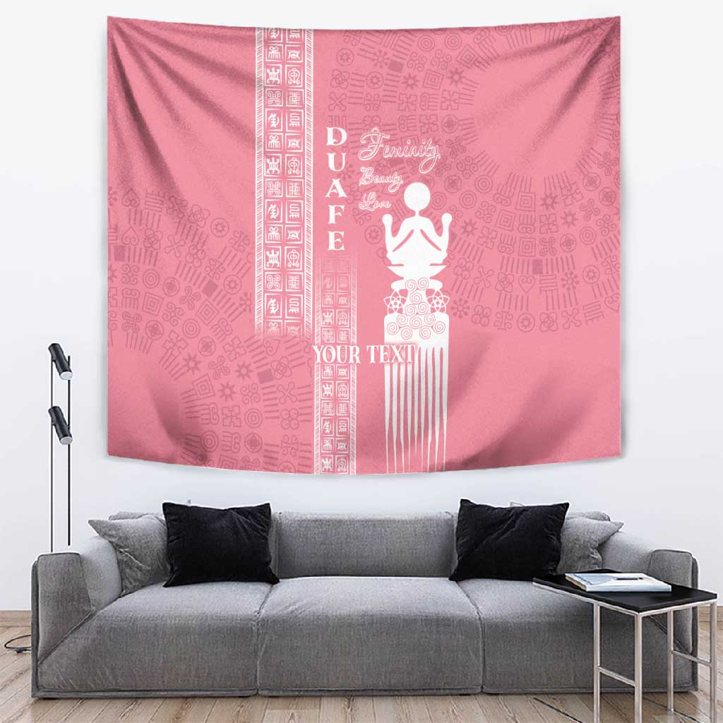 Personalized Adinkra Afro-Akan Culture Tapestry Duafe - Women's Day