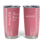 Personalized Adinkra Afro-Akan Culture Tumbler Cup Duafe - Women's Day