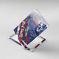 Tuskegee Airmen Red Tails Canvas Wall Art Straighten Up and Fly Right - Blue White - African Pride