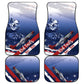 Tuskegee Airmen Red Tails Car Mats Straighten Up and Fly Right - Blue White - African Pride