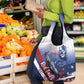 Tuskegee Airmen Red Tails Grocery Bag Straighten Up and Fly Right - Blue White - African Pride