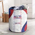 Les Grenadiers Afro-Haiti Personalized Laundry Basket Voodoo Veve Papa Legba - African Pride