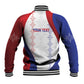 Les Grenadiers Afro-Haiti Personalized Baseball Jacket Voodoo Veve Papa Legba - African Pride