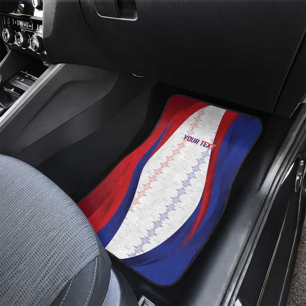 Les Grenadiers Afro-Haiti Personalized Car Mats Voodoo Veve Papa Legba - African Pride
